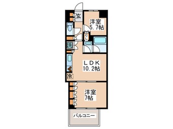 間取図 エスティメゾン豊洲レジデンス