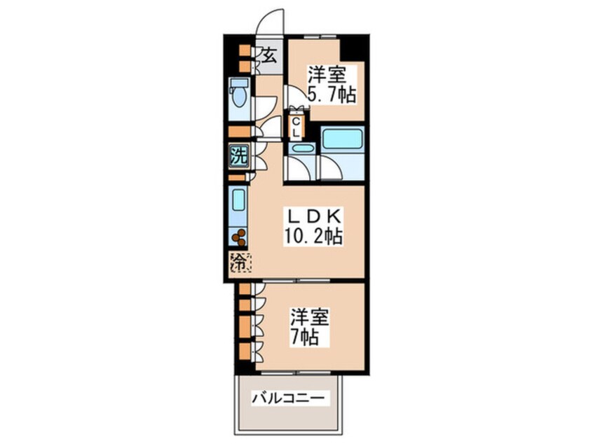 間取図 エスティメゾン豊洲レジデンス