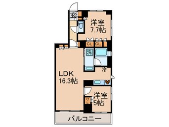 間取図 エスティメゾン豊洲レジデンス