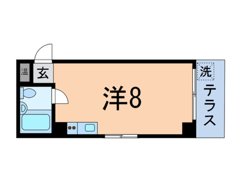 間取図 ゾンネンハイム西片（１０７）