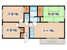 アービスFW 3DKの間取り