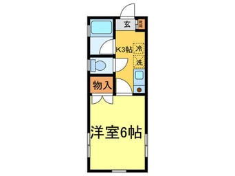 間取図 フラット９１
