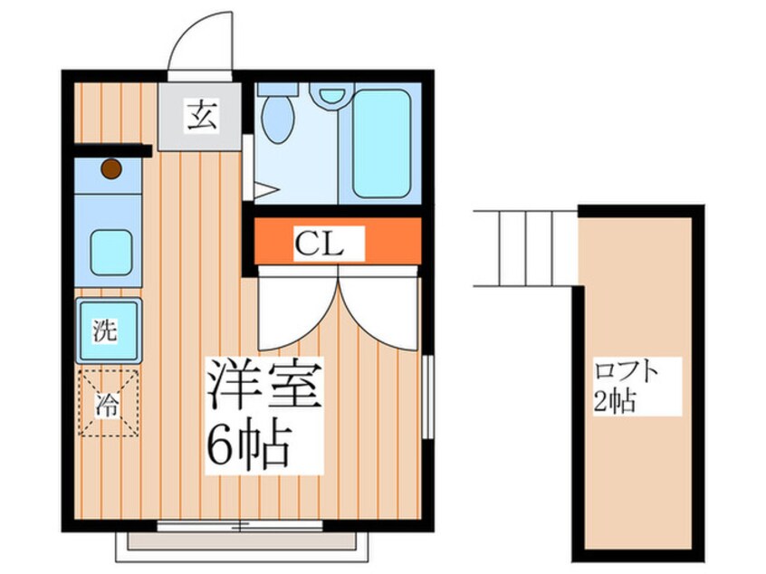 間取図 ウエストパーク武蔵野