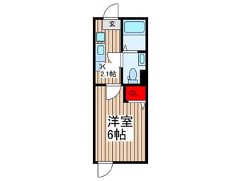 間取図 エクセラン南浦和