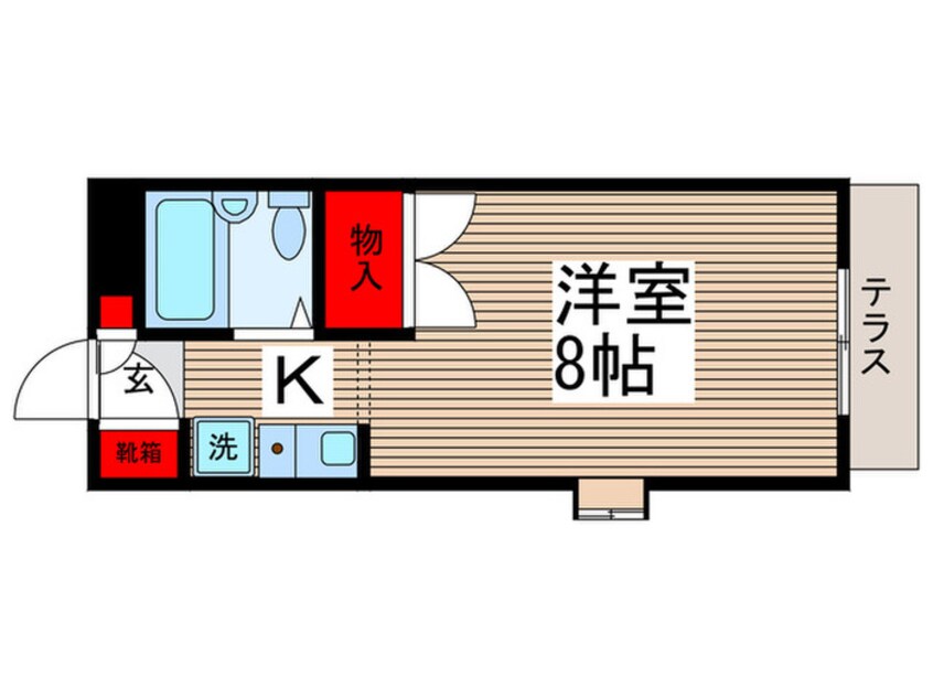 間取図 行徳グリーンハイツ