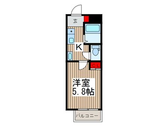 間取図 ルシェル川口並木