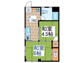 間取図 池上ハイツ