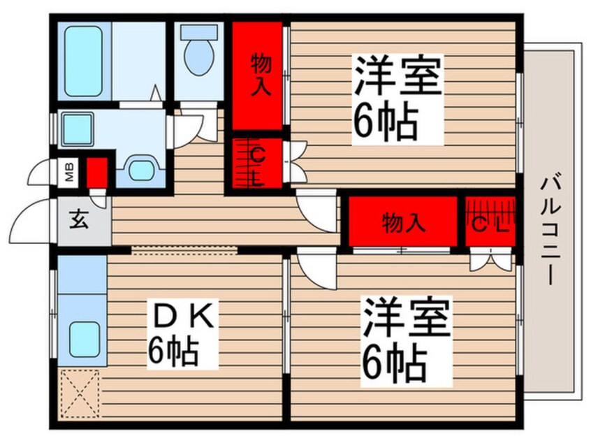 間取図 St.weave C