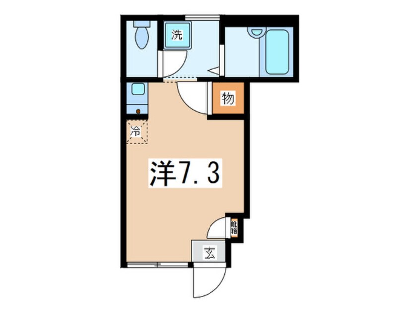 間取図 アムールDS