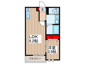 間取図 仮）蓮田市東2丁目新築