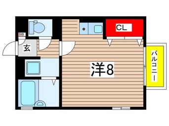 間取図 フジ