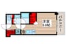 ザ・パークハビオ月島フロント 1Rの間取り