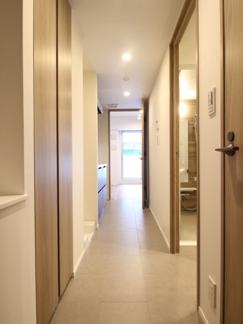 玄関 ザ・パークハビオ月島フロント