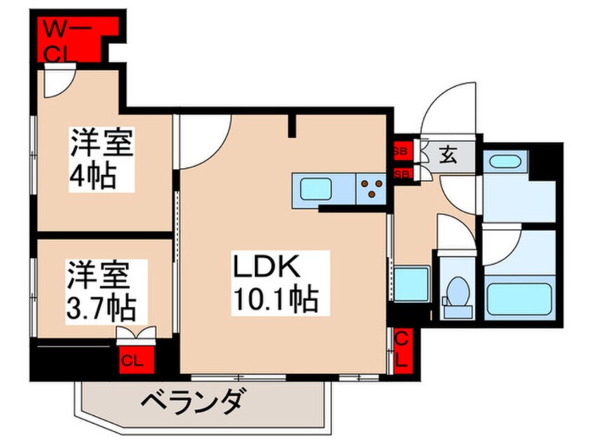 間取図 nido上野