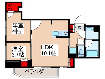 間取図 nido上野