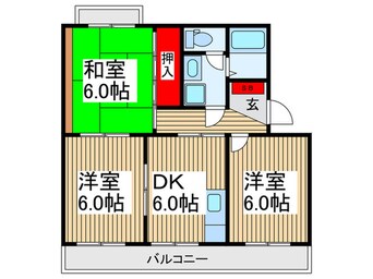 間取図 エスペランサふじみ野