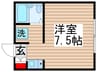 いちごパレス 1Rの間取り