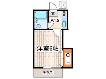 間取図 デュエット調布(東)