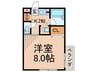 BIT渋谷常磐松(203) 1Kの間取り