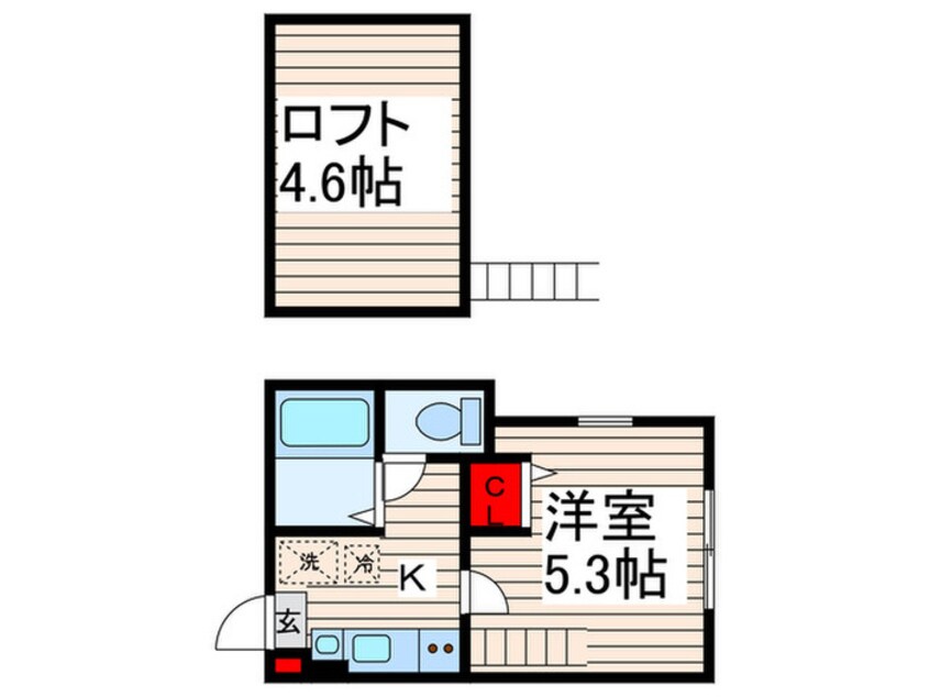 間取図 グランクオール西新井