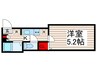 グランクオール西新井 1Kの間取り