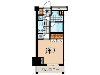 間取図 パークハビオ渋谷