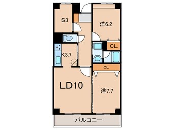 間取図 目黒本町マンション