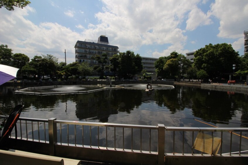 清水池公園(公園)まで40m 目黒本町マンション