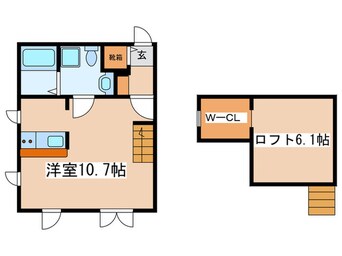 間取図 Prima　la　fonte