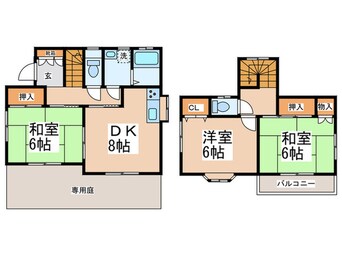 間取図 鳳凰の家Ｆ棟