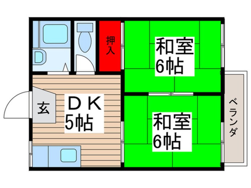 間取図 くぬぎ山コ－ポ