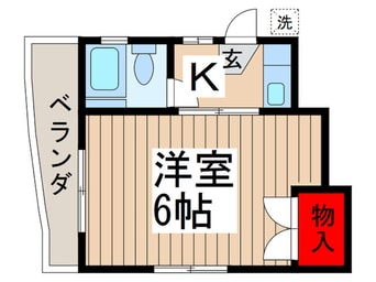 間取図 マ－ブルハイツ