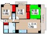 ハーヴェスト本郷 3LDKの間取り
