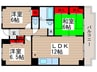 ハーヴェスト本郷 3LDKの間取り