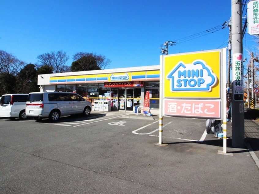 ミニストップ茅ヶ崎堤店(コンビニ)まで100m ピ－スハウスⅡ