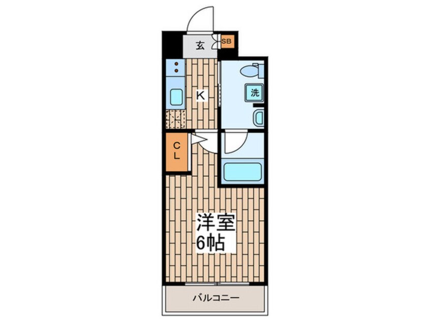 間取図 メインステージ平和島Ⅱ