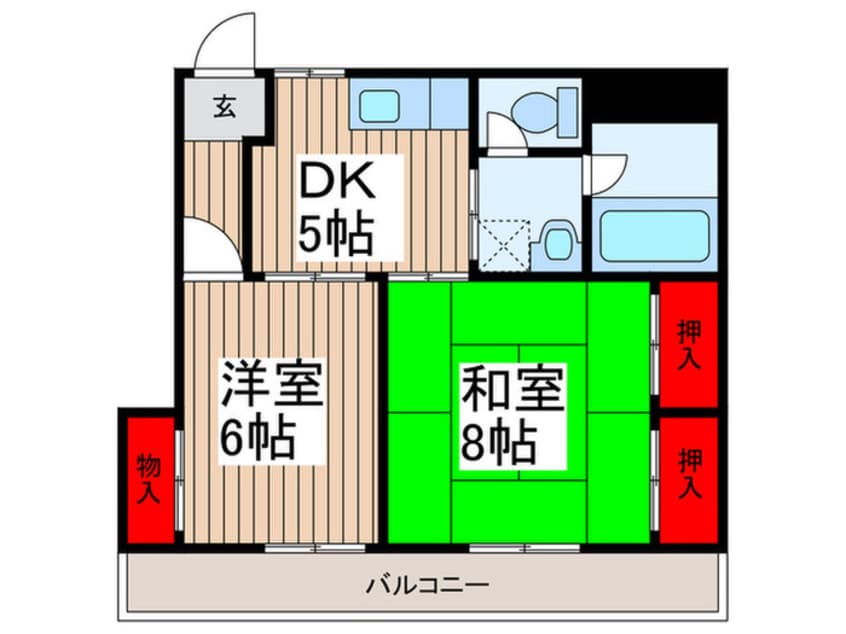 間取図 ｴｽﾃ-ﾄ山崎