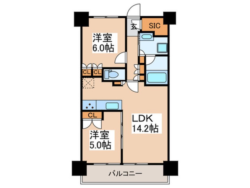 間取図 浅草タワー(3013)