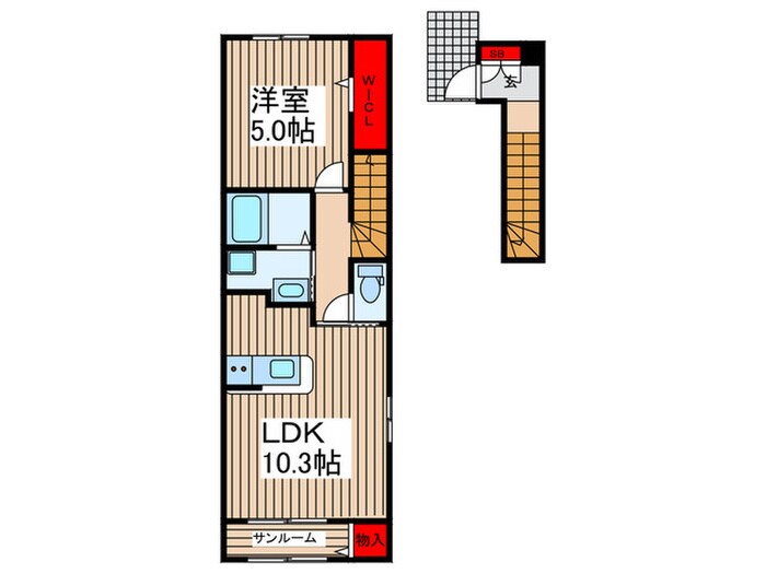 間取り図 フルーヴ