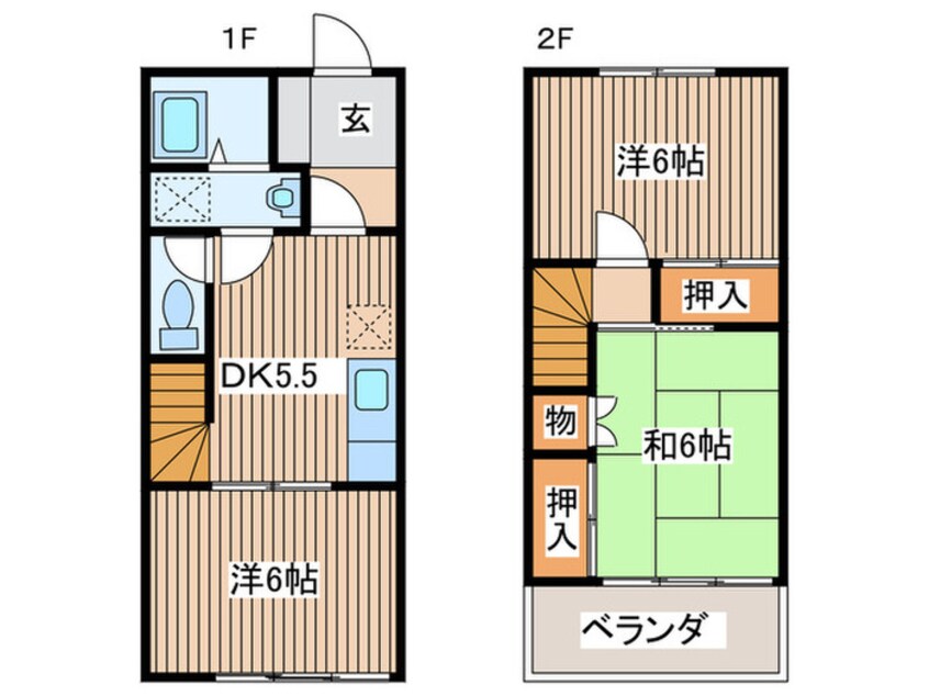 間取図 御殿グリーンヴィラ