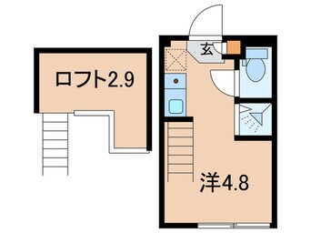 間取図 ハーモニーテラス糀谷