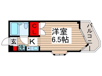 間取図 メゾンフロ－ラ