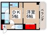 ワコーレ千住Ａ棟 1DKの間取り