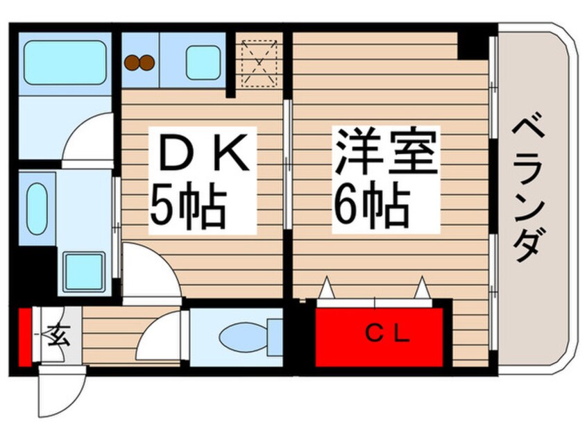 間取図 ワコーレ千住Ａ棟