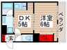 ワコーレ千住Ａ棟 1DKの間取り
