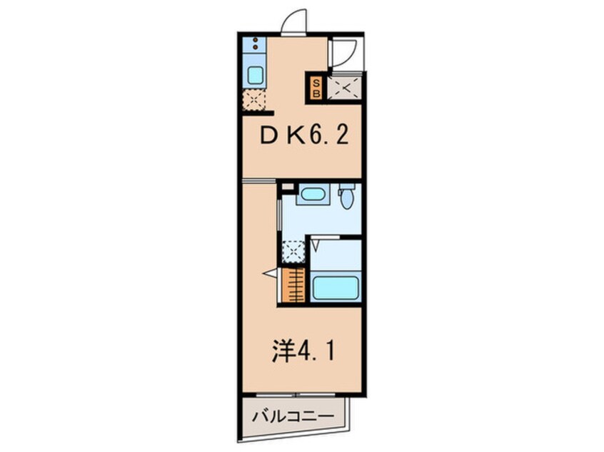 間取図 KDXレジデンス三宿