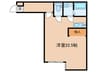 バウムハウス本宿 1Rの間取り