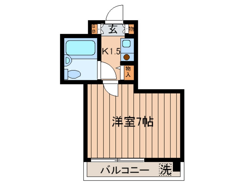 間取図 ハーベスト・ハウス円山