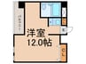 ハーベスト・ハウス円山 1Rの間取り