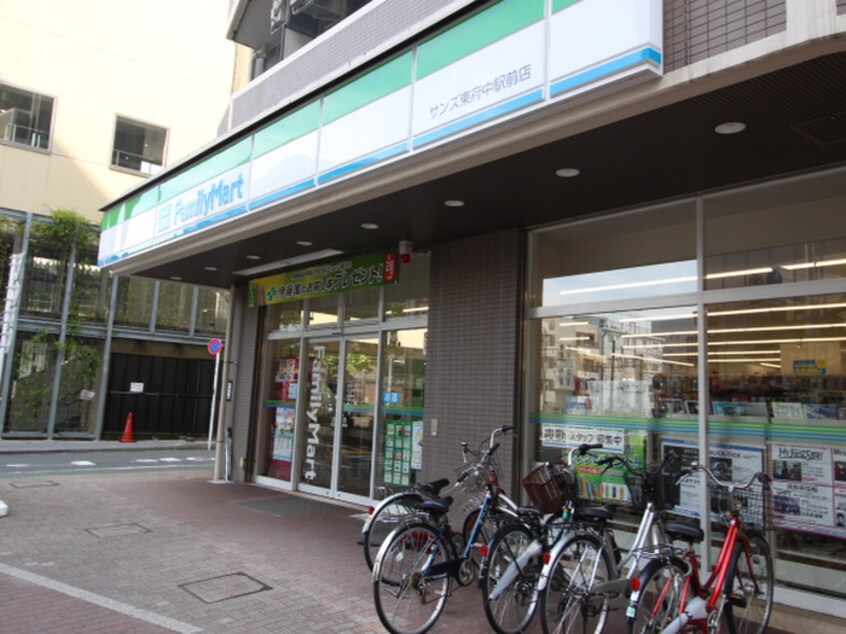 ファミリーマートサンズ東府中駅前店(コンビニ)まで350m 西田方